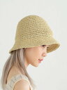 【SALE／55 OFF】PAL GROUP OUTLET 【Kastane】HAND KNITTING PAPER HAT パル グループ アウトレット 帽子 その他の帽子 ホワイト ベージュ ブラック