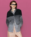 MAISON SPECIAL Loop Knitting Cardigan メゾンスペシャル トップス カーディガン レッド ブラック ブラウン【送料無料】