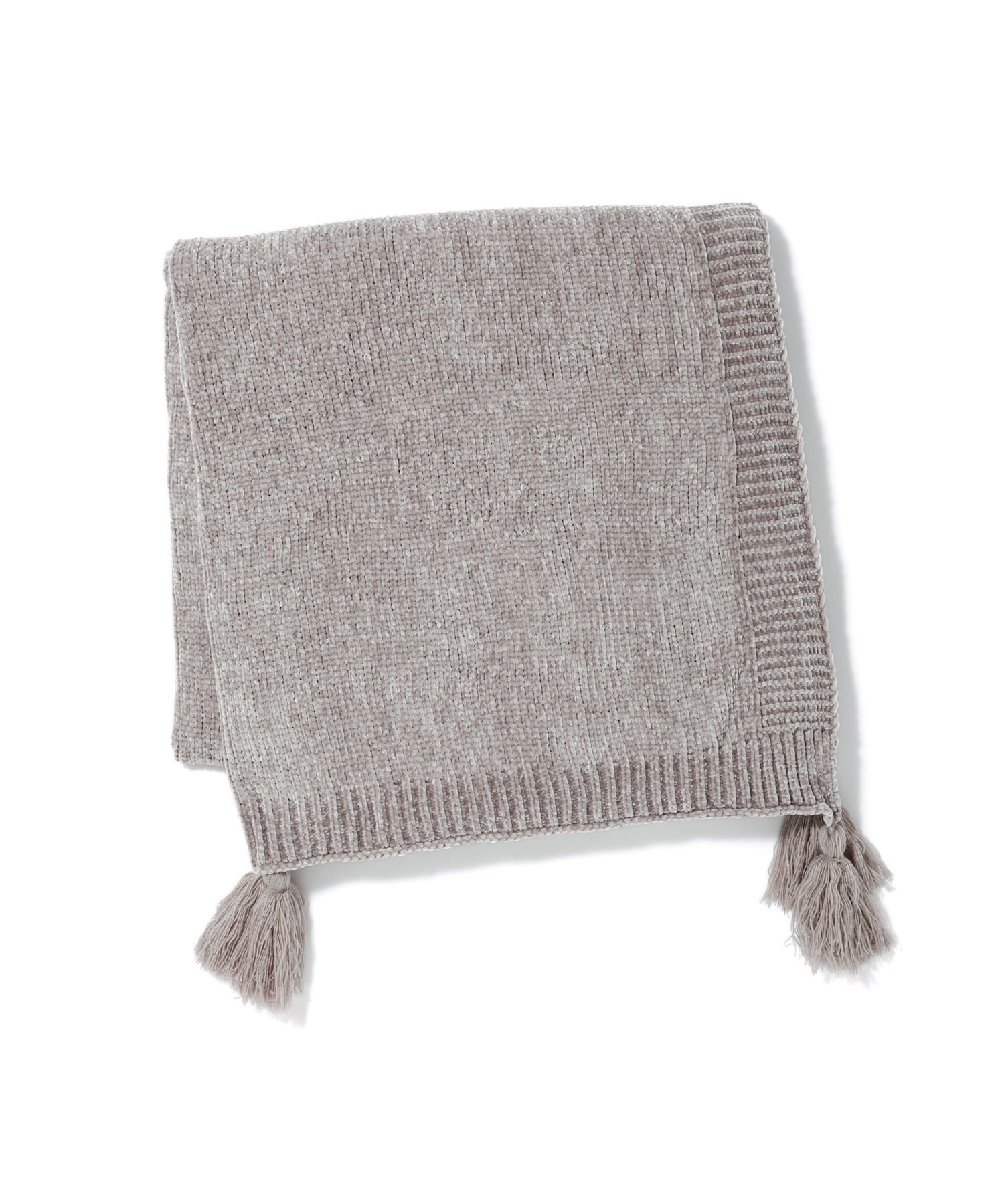 Francfranc シャーリー スロー(ひざ掛け) 1700*1300 グレー フランフラン インテリア・生活雑貨 ブランケット・ひざ掛け グレー【送料無料】のサムネイル