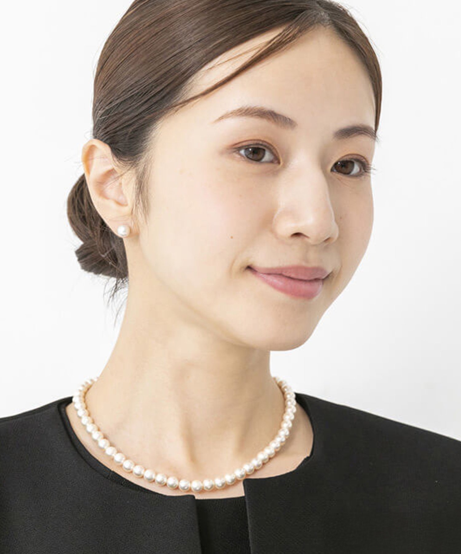 TOKYO SOIR 貝パールのネックレス,ピアスセット フォーマル 喪服 礼服 結婚式 トウキョウソワール アクセサリー・腕時計 ネックレス ホワイト【送料無料】
