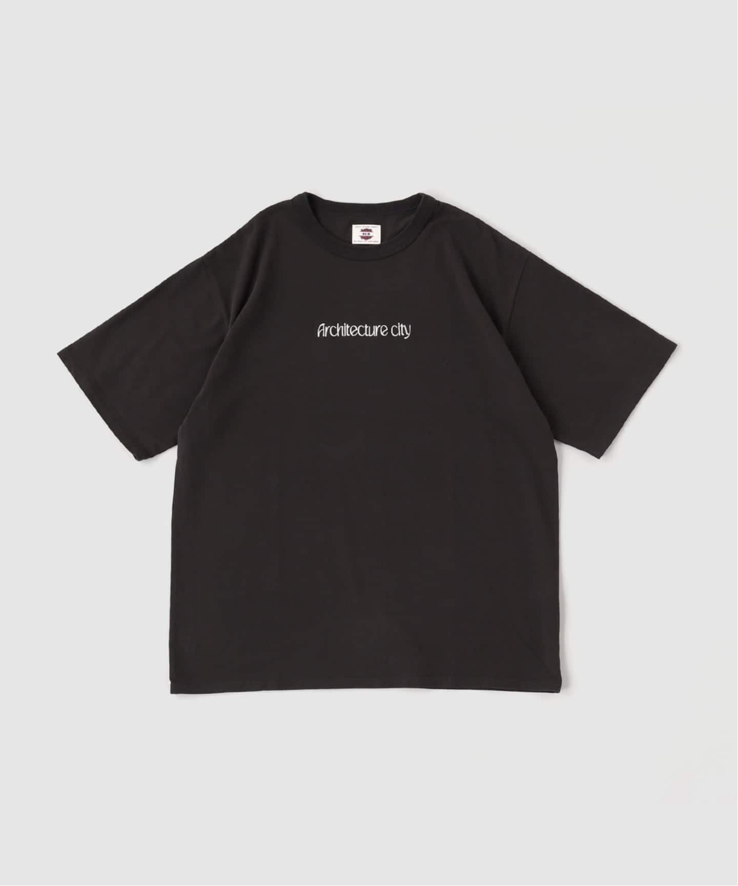 B.C STOCK CRロゴプリントtee ベーセーストック トップス カットソー・Tシャツ ブラック ブラウン ホワイト ネイビー【送料無料】