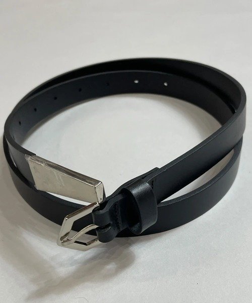【SALE／50%OFF】JACKROSE JE-COW LEATHER-エンドメタル.ベルト ジャックローズ ファッション雑貨 ベルト ブラック
