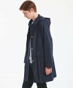 【SALE／50 OFF】MACKINTOSH PHILOSOPHY 【80周年記念アイテム】2WAYストレッチダブルクロス フーデッドコート マッキントッシュ フィロソフィー ジャケット アウター ステンカラーコート ブルー グレー ブラック【送料無料】