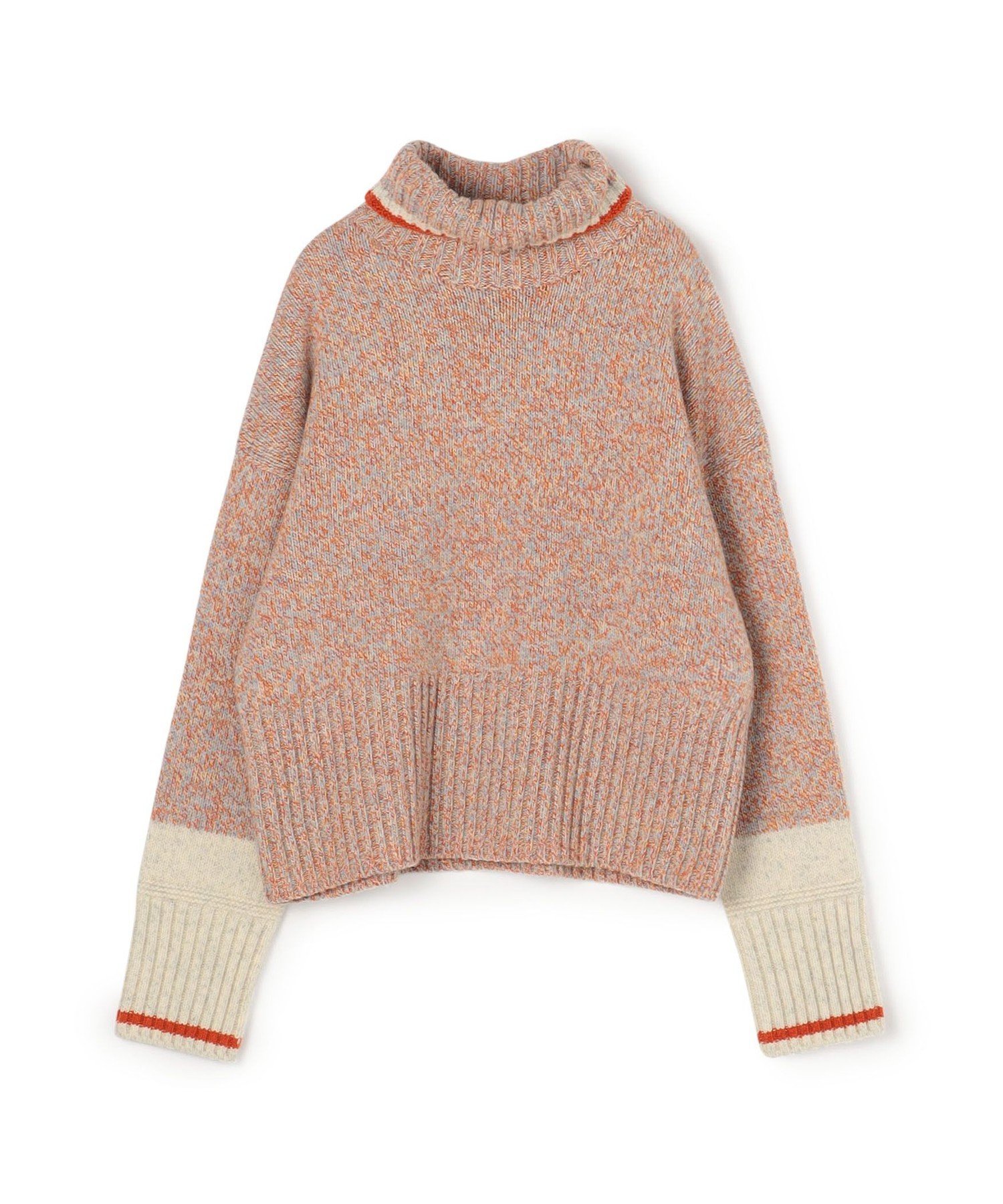 【SALE／40%OFF】MACPHEE ファインラムズウール タートルネックプルオーバー トゥモローランド トップス ニット イエロー【送料無料】のサムネイル