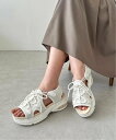 【SALE/15%OFF】GeeRA 【a.v.v.】レースアップスポーツサンダル ジーラ シューズ・靴 サンダル ホワイト ブラック【送料無料】