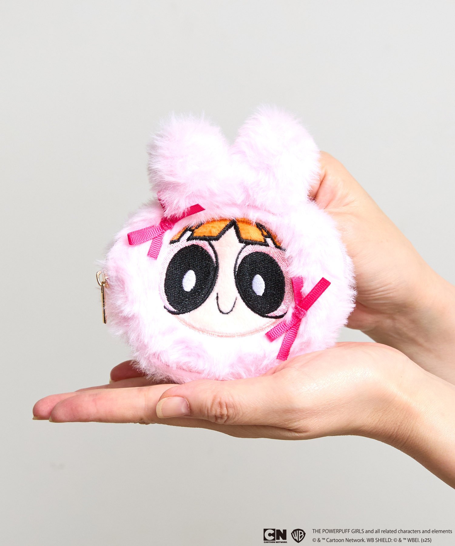 Magine FLAPPER フラッパー:パワーパフ ガールズ うさ耳ミニポーチ マージン 財布・ポーチ・ケース ポーチ ブルー グリーン ピンク