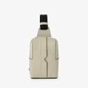 Valextra 【公式】Vライン ワンショルダー バックパック ミニ ヴァレクストラ バッグ ショルダーバッグ グレー【送料無料】