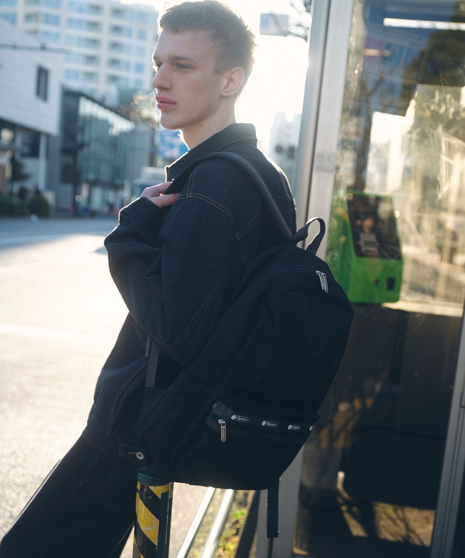 ADAM ET ROPE' FEMME 【LeSportsac for ADAM ET ROPE'】Exclusive Classic Everyday BP アダムエロペ バッグ リュック・バックパック ブラック【送料無料】