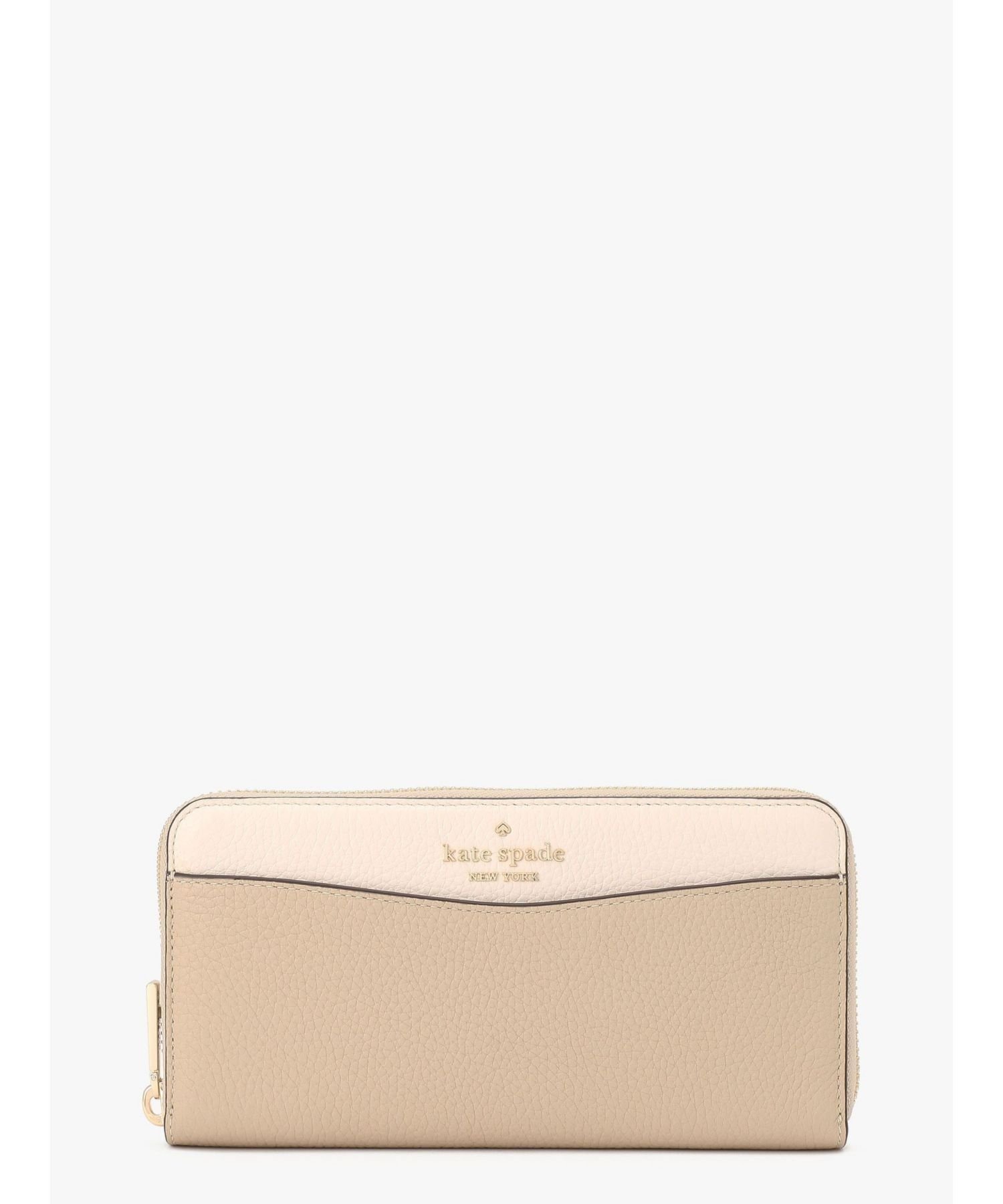 【SALE／65%OFF】kate spade new york レイラ カラーブロック ラージ コンチネンタル ウォレット ケイトスペードニューヨーク 財布・ポーチ・ケース 財布【送料無料】