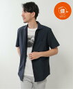 【SALE/20%OFF】IKKA LOUNGE 【吸水速乾/イージーケア】フルオープンポロシャツ イッカ トップス ポロシャツ グリーン ネイビー ホワイト【...