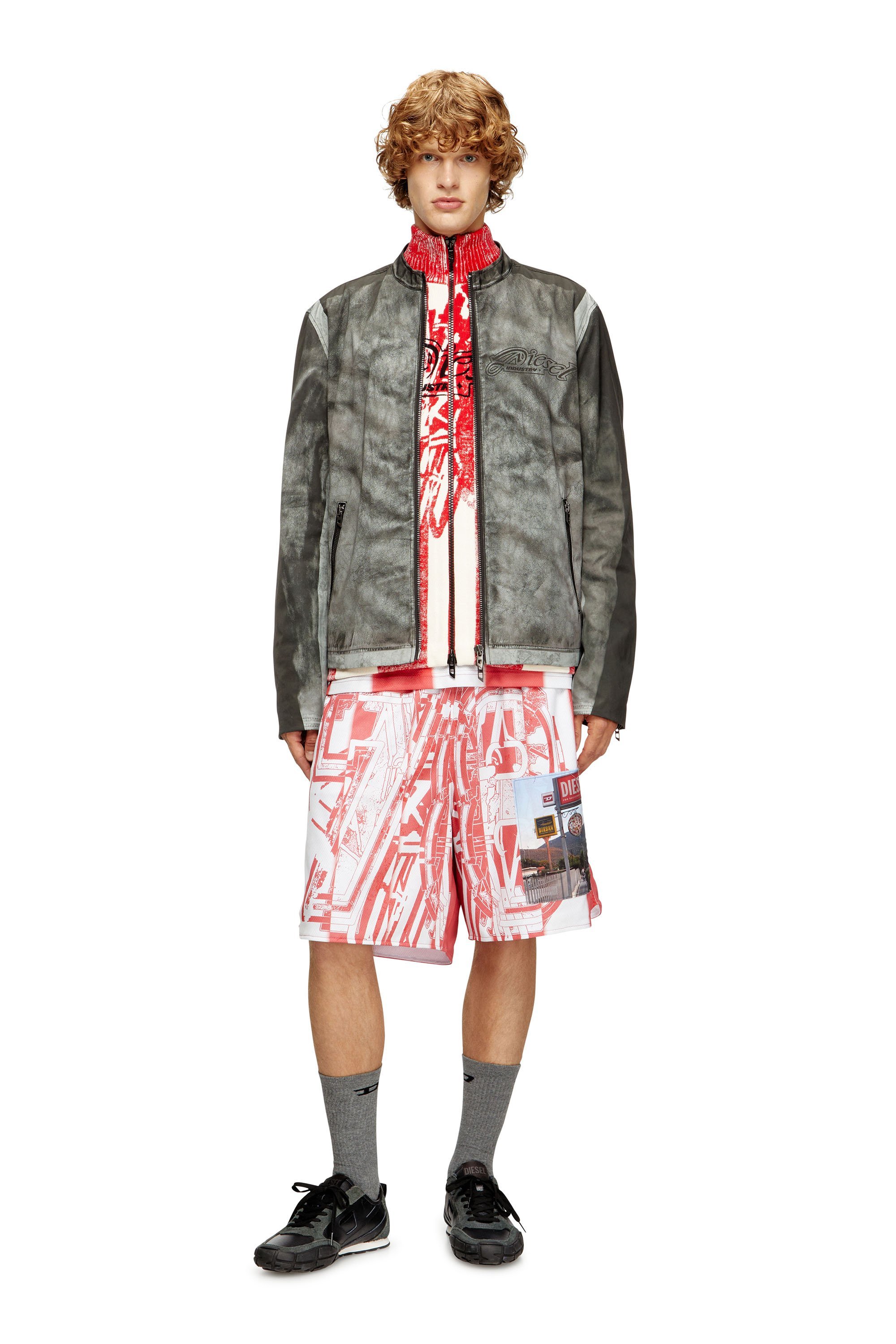 メンズ ショートパンツ P-KURT ディーゼル パンツ その他のパンツ レッド