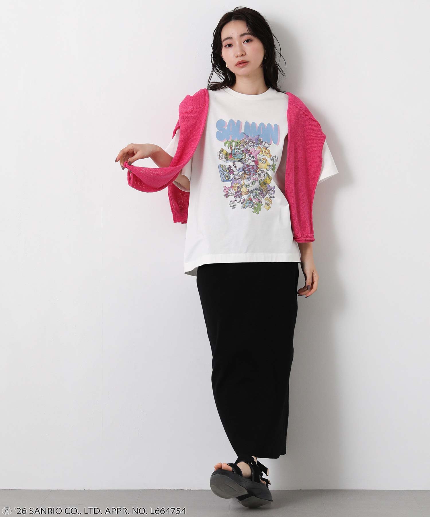 グレディブリリアン/Gready Brilliant/【サンリオキャラクターズ】MULGA×サンリオTシャツ/人気 グレディブリリアン トップス カットソー・Tシャツ ホワイト
