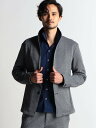 【SALE／60 OFF】NICOLE CLUB FOR MEN Wフェイススタンドジャケット ニコル ジャケット アウター その他のジャケット アウター ネイビー グレー【送料無料】