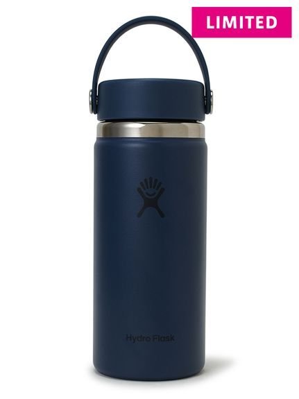 【emmi×HydroFlask】16oz Wide Mouth emmi エミ ファッション雑貨 マフラー・ストール・ネックウォーマー ネイビー
