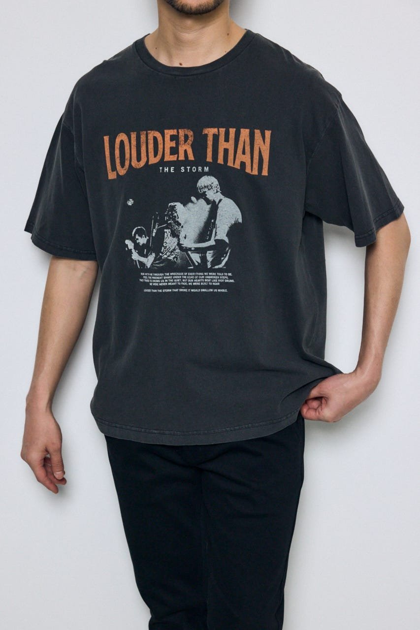 LOUNDER THAN Tシャツ アズールバイマウジー トップス カットソー・Tシャツ ホワイト ベージュ ブラック