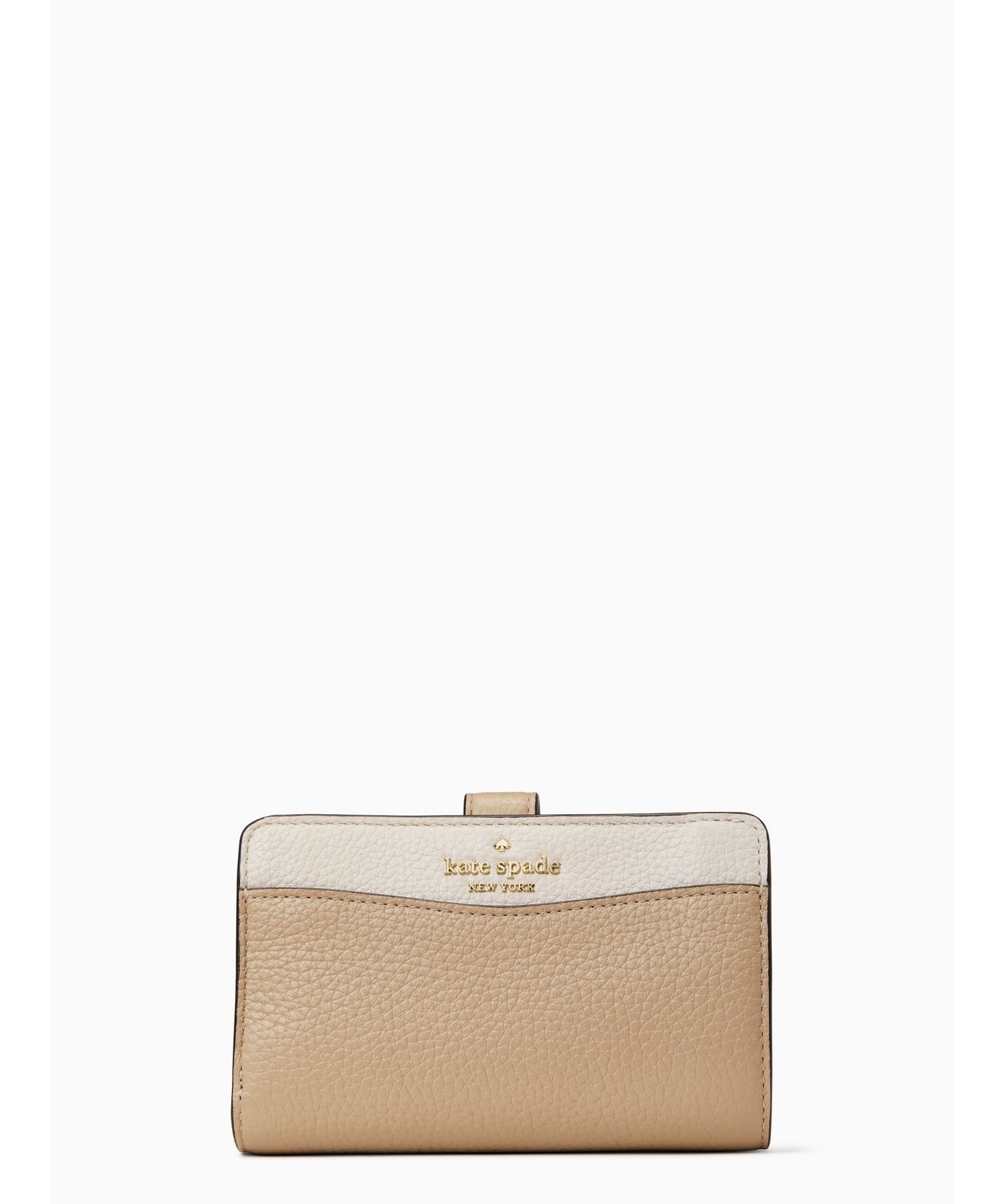 ケイトスペード ポーチ（レディース） 【SALE／60%OFF】kate spade new york レイラ ミディアム コンパクト バイフォールド ウォレット ケイトスペードニューヨーク 財布・ポーチ・ケース 財布【送料無料】