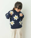 DOORS 『WEB限定』BOBO CHOSES BigFlower jacquardjumper(KIDS) アーバンリサーチドアーズ トップス ニット ネイビー【送料無料】