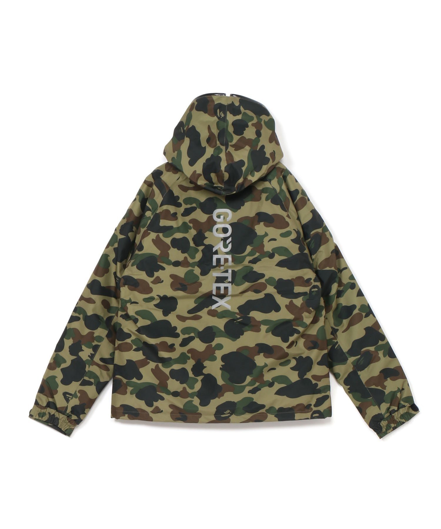 A BATHING APE GORE-TEX 1ST CAMO HOODIE DOWN JACKET ア ベイシング エイプ ジャケット・アウター ダウンジャケット・ダウンベスト イエロー グリーン【送料無料】