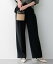 23区 【洗える】2WAYストレッチツイル ワイドパンツ ニジュウサンク パンツ その他のパンツ ブラック グレー ベージュ【送料無料】 19,910円