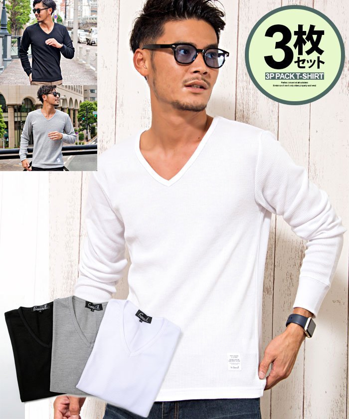 SALE5%OFFCavariA CavariA 3Pѥå ޥVͥåĹµT/3祻å СХå ȥåץ åȥTġ...