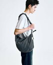 SHIPS MEN City Ambient Products: クランプル ムーン ギャザーショルダー バッグ シップス バッグ ショルダーバッグ グレー ブルー ブラック【送料無料】