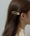 【SALE/44%OFF】ciite' メタルデザイン ヘアクリップ シーテ ヘアアクセサリー バレッタ・ヘアクリップ・ヘアピン ゴールド シルバー