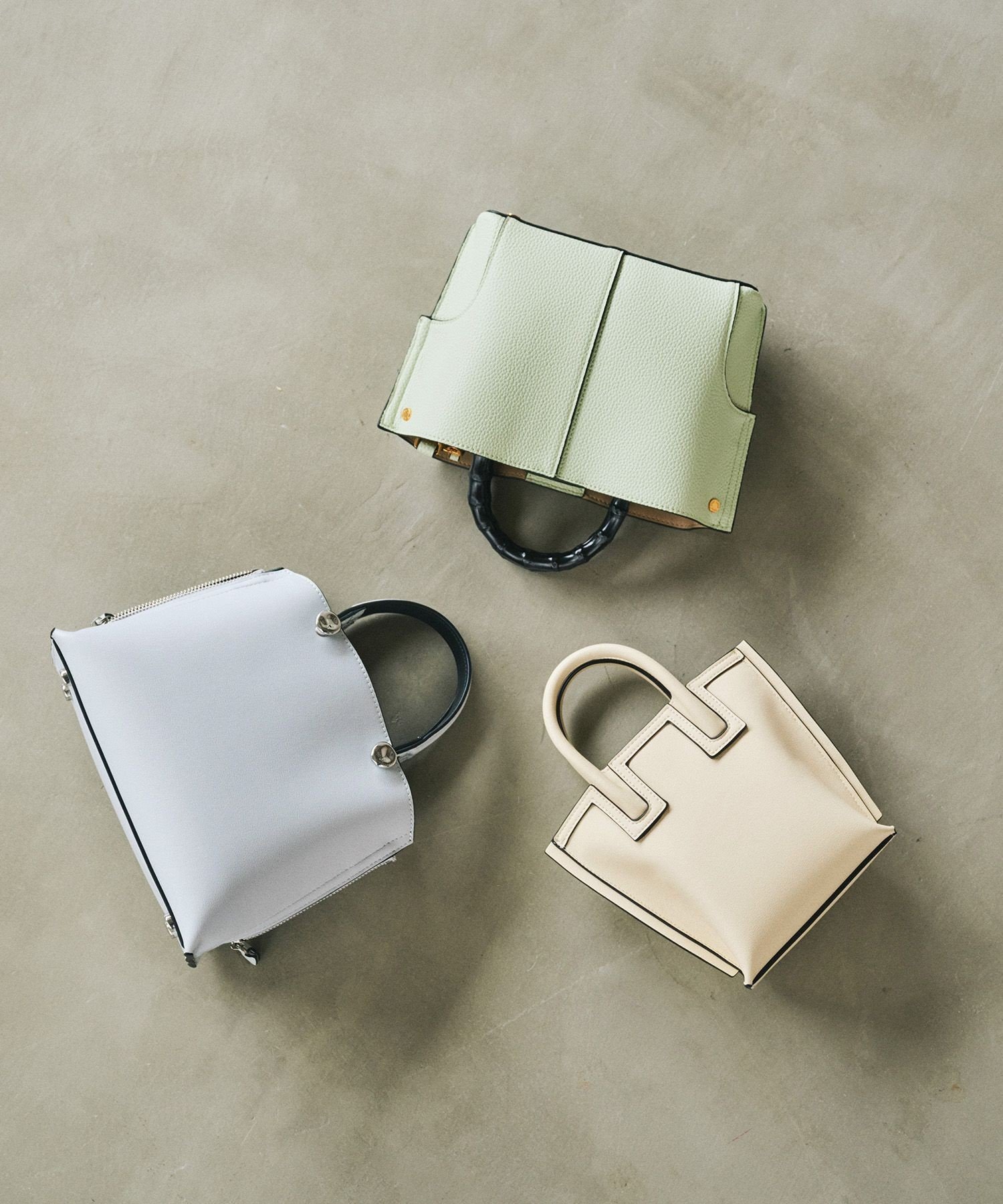 ROPE' 【E'POR】【数量限定】Y BAG Mini/超軽量・26SS ロペ バッグ ハンドバッグ ブルー【送料無料】