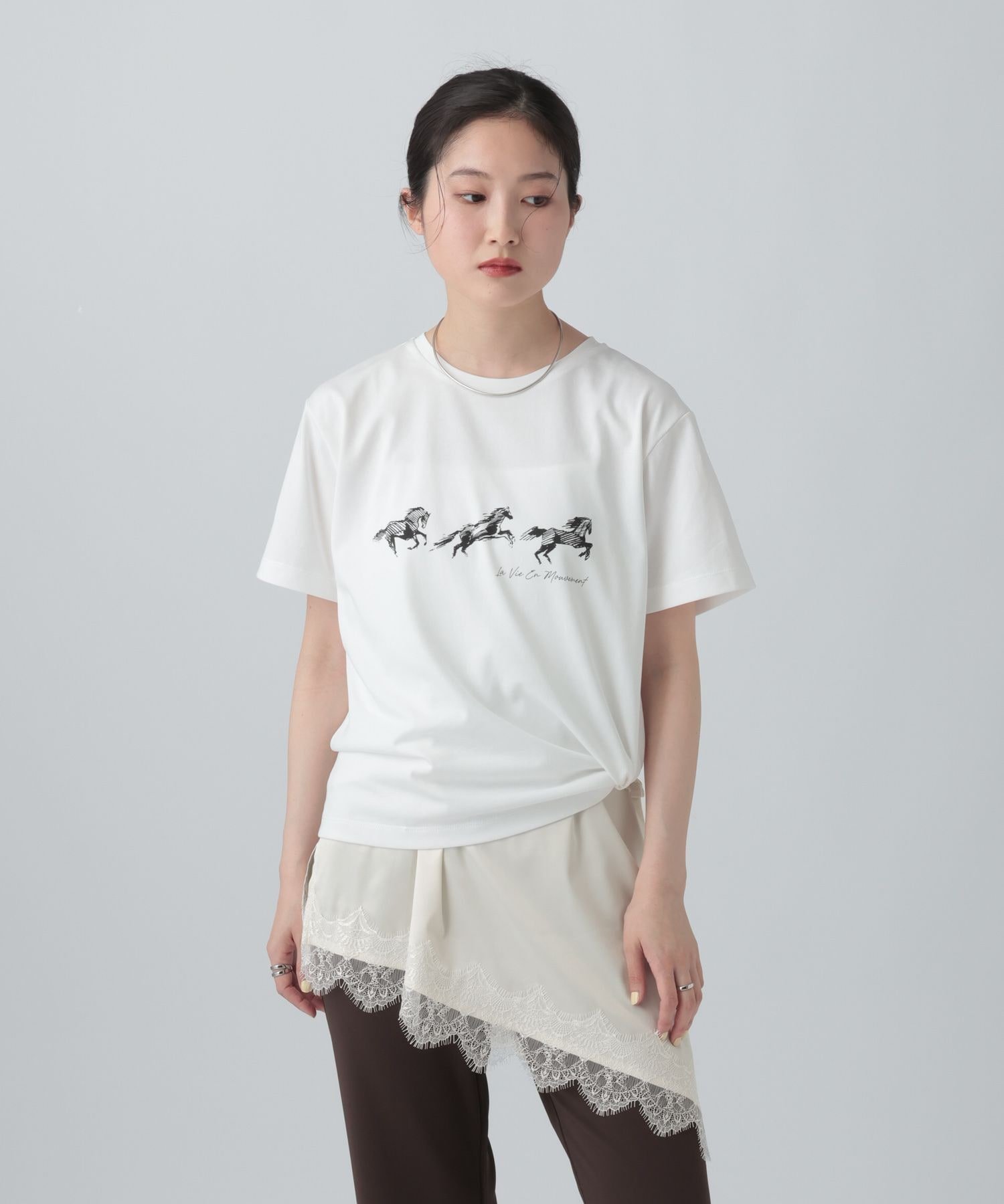 LEPSIM アソートヘムレイヤードキャミ レプシィム トップス カットソー・Tシャツ ...