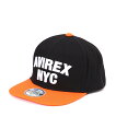 【SALE／30 OFF】AVIREX BB CAP AVIREX NYC / ベースボールキャップ AVIREX NYC アヴィレックス 帽子 その他の帽子 オレンジ ブラック グレー ホワイト ネイビー