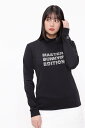 MASTER BUNNY EDITION ポリエステルトリコット長袖モックネックカットソー マスターバニーエディション トップス その他のトップス オレンジ ブ...