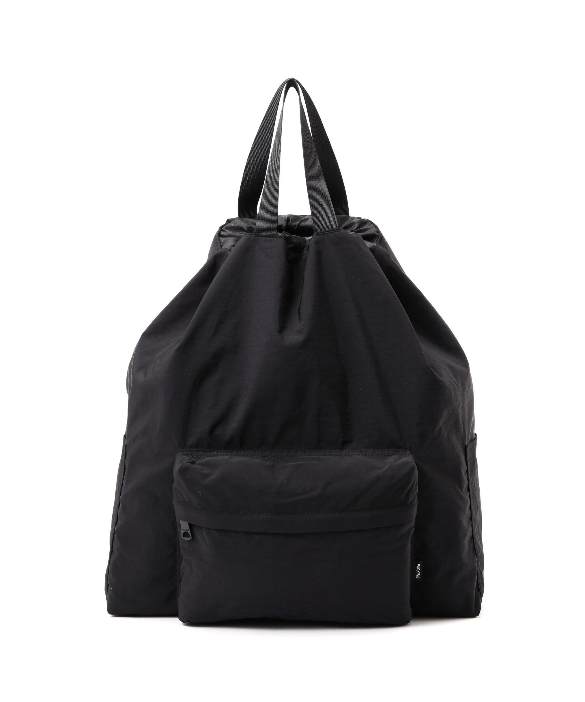 MANASTASH PACKING/LIGHT LIGHT NYLON OXFORD NAP BACK PACK マナスタッシュ バッグ その他のバッグ ブラック【送料無料】