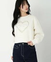 【SALE/50%OFF】UNIVERVAL MUSE ハートbouquetプリントプルオーバー ストロベリーフィールズ トップス カットソー・Tシャツ ホワイト【送料無料】