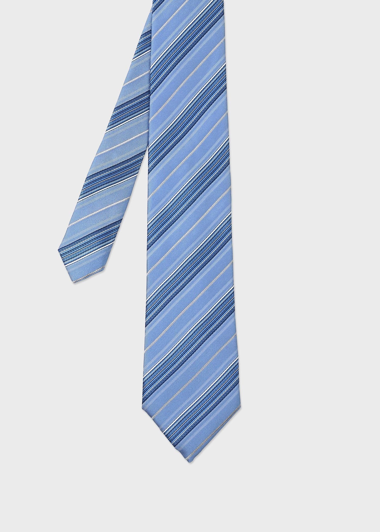 Paul Smith コントラスト レジメンタルタイ ポール・スミス スーツ・フォーマル ネクタイ・蝶ネクタイ レッド ピンク ネイビー ブルー【送料無料】