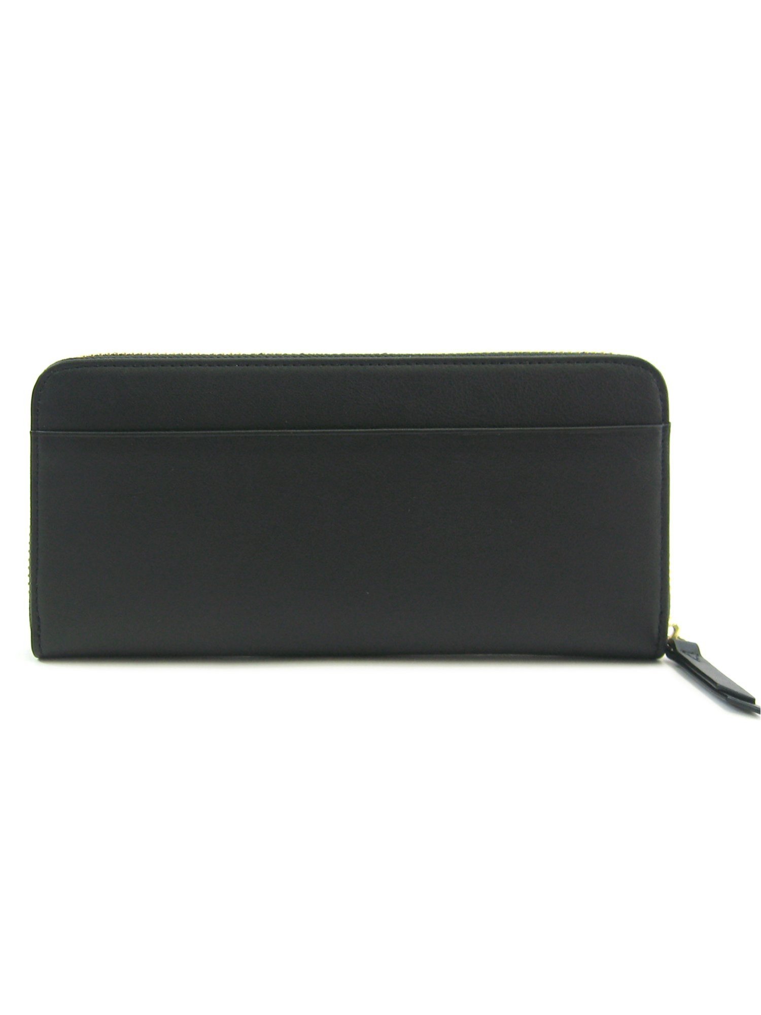 LANVIN COLLECTION ラペリパース ラウンドファスナー長財布 マルショウ エンドウ 財布・ポーチ・ケース 財布 グリーン ブラック【送料無料】