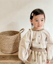 【SALE／20 OFF】aimoha KIDS aimoha KIDS/(K)【aimoha-KIDS-】配色パイピング前開きトップス アイモハ トップス シャツ ブラウス ベージュ