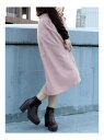 【SALE/60%OFF】dazzlin ピーチスキンフレアスカート ダズリン スカート【RBA_S】【RBA_E】