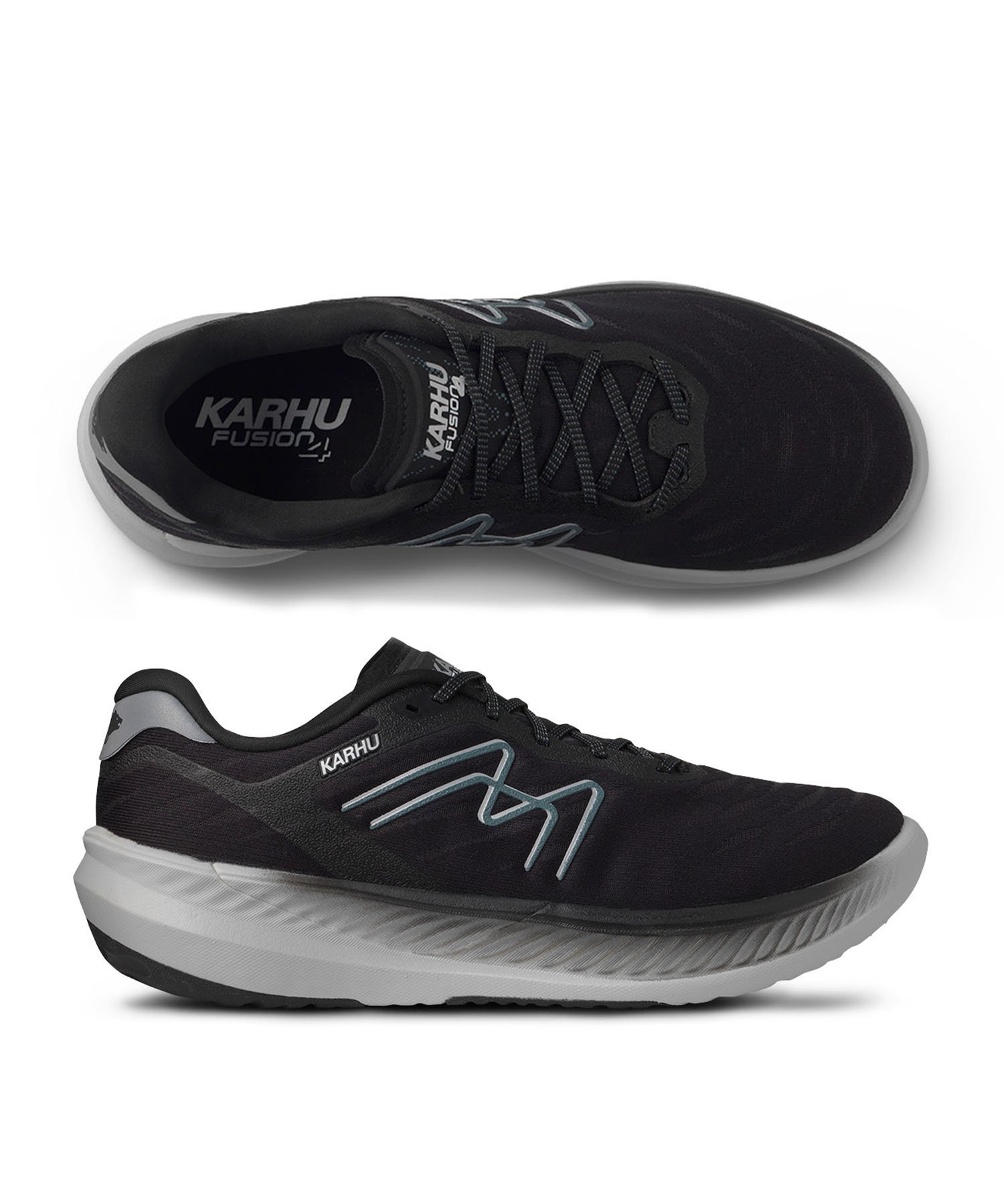 【SALE／20%OFF】KARHU Karhu(カルフ) MEN'S FUSION 4.0 SNEAKER スニーカー ランニング カルフ シューズ・靴 スニーカー ブラック【送料無料】