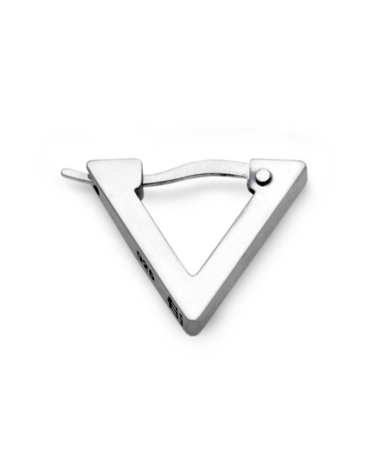 Dr MONROE SV925 トライアングルフープピアス エディターズ ドロー アクセサリー・腕時計 ピアス シルバー【送料無料】