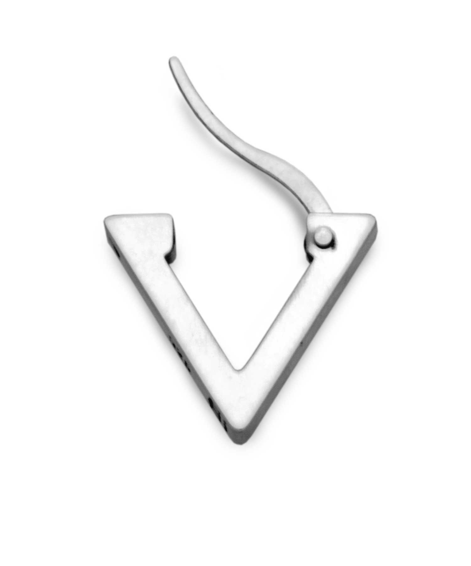 Dr MONROE SV925 トライアングルフープピアス エディターズ ドロー アクセサリー・腕時計 ピアス シルバー【送料無料】