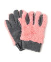 【SALE/30%OFF】SHIPS any COLUMBIA: POPPLE POINT ボア フリース グローブ シップス ファッション雑貨 手袋 ブラック...