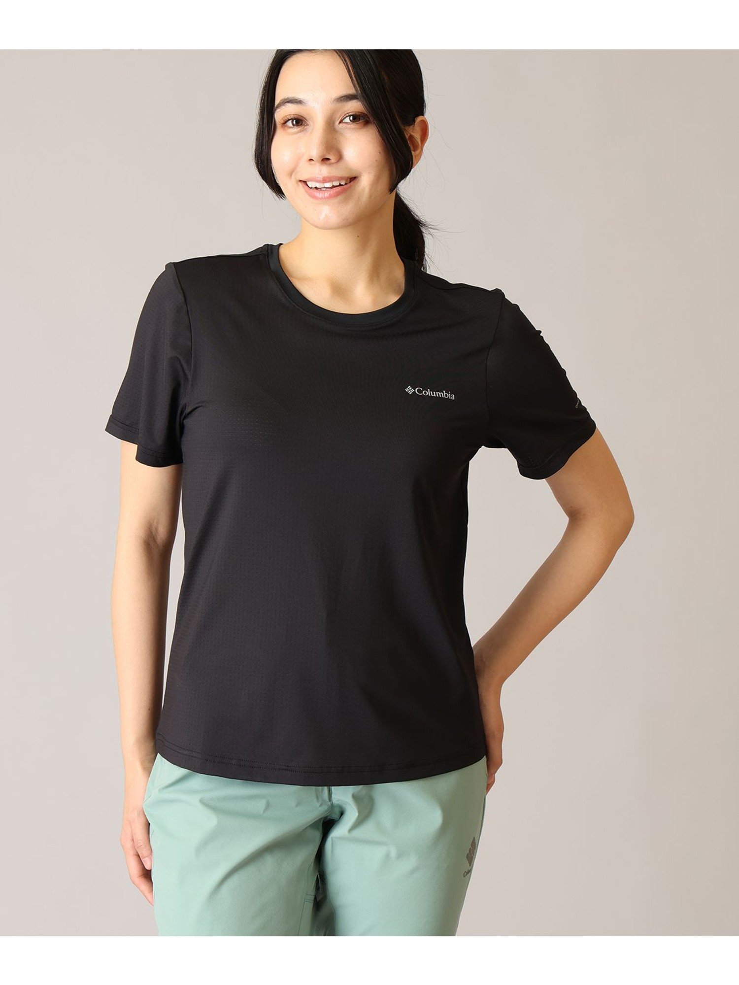 Columbia/ ワイルドスプリングスショートスリーブTシャツ /コロンビア コロンビア トップス カットソー・Tシャツ パープル ブルー ブラック グリーン グレー ネイビー