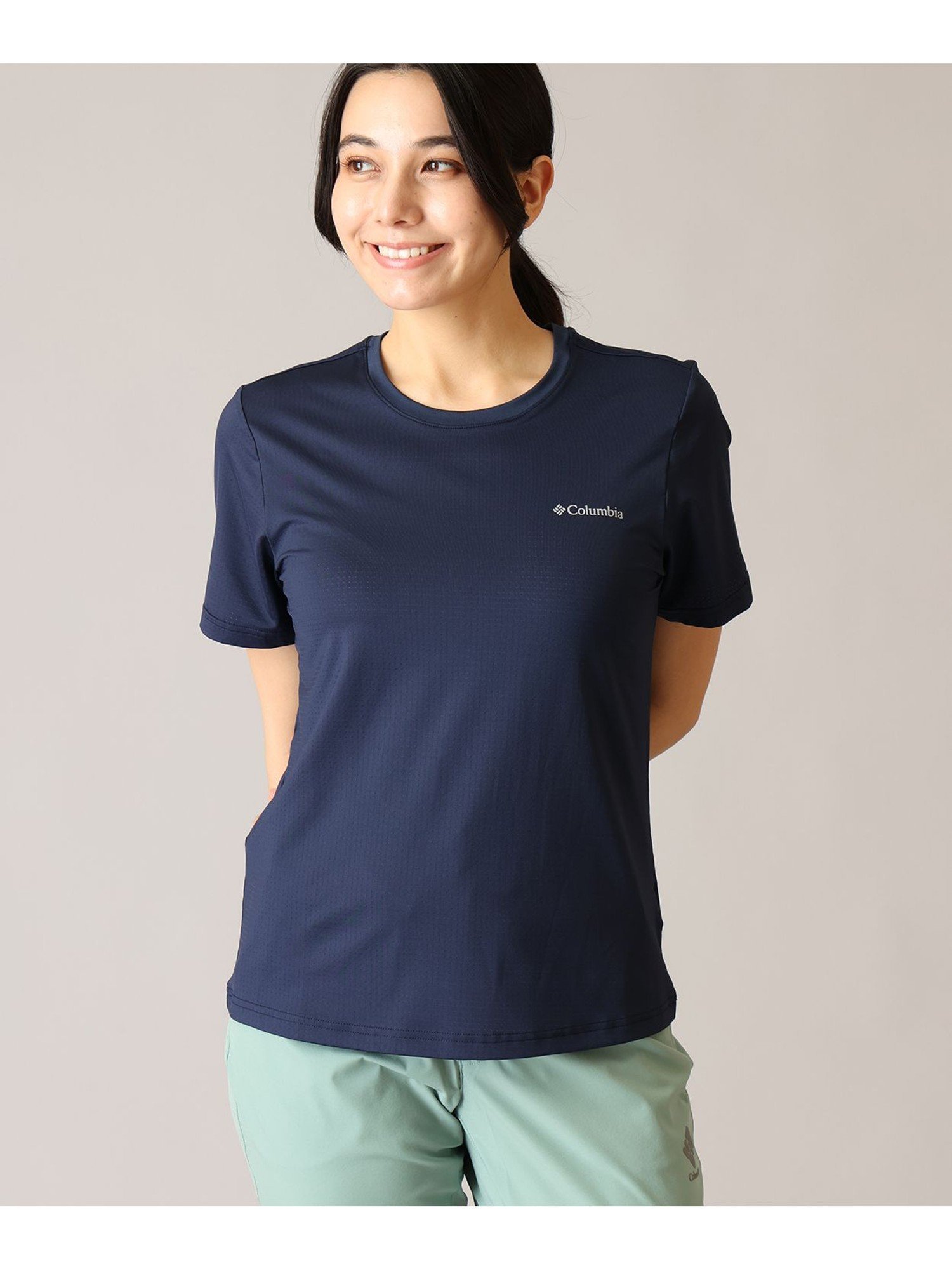 Columbia/ ワイルドスプリングスショートスリーブTシャツ /コロンビア コロンビア トップス カットソー・Tシャツ パープル ブルー ブラック グリーン グレー ネイビー