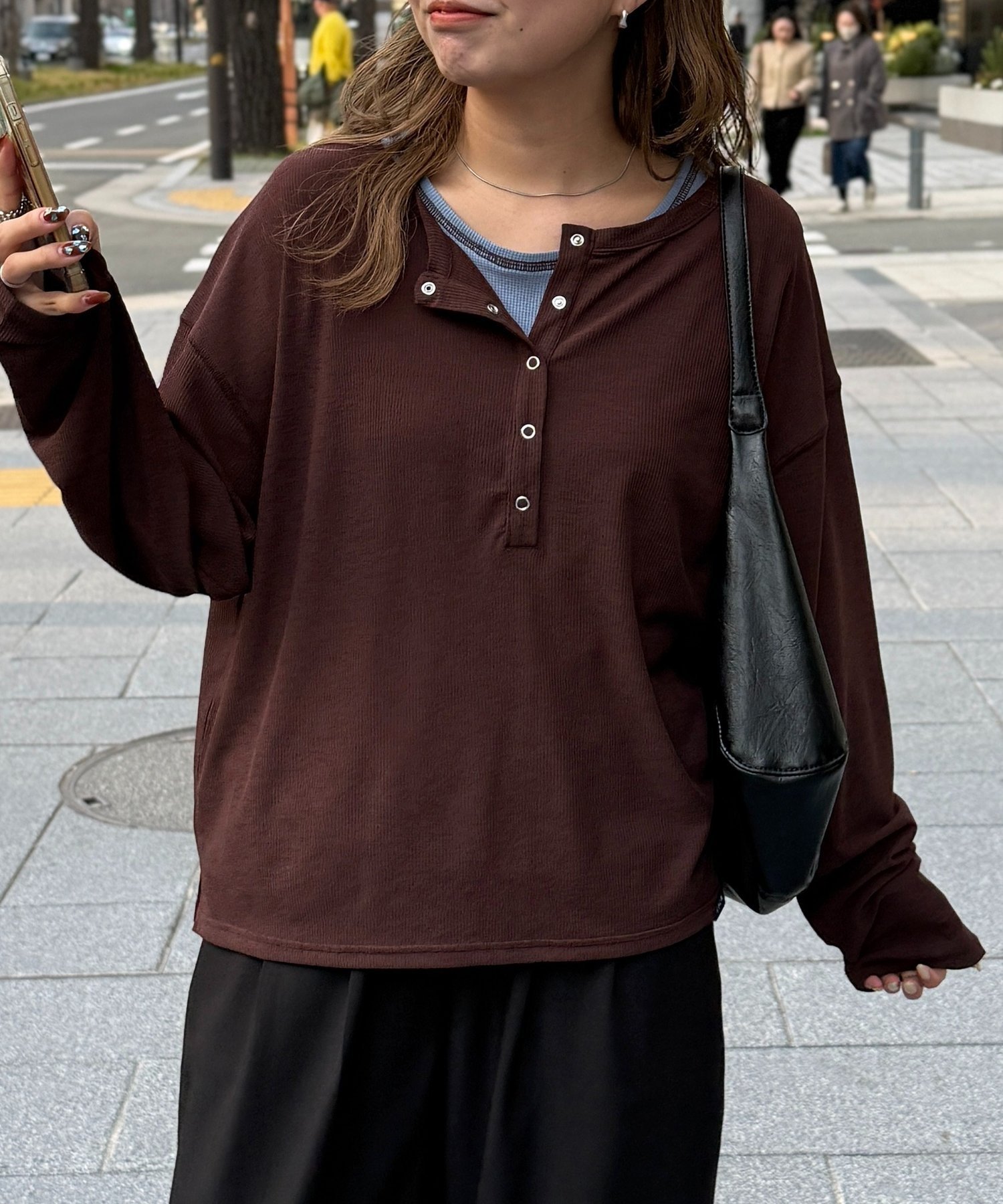 CPCM タンクセットヘンリーシアーロンT シーピーシーエム トップス カットソー・Tシャツ ホワイト レッド ブラウン ブルー【送料無料】