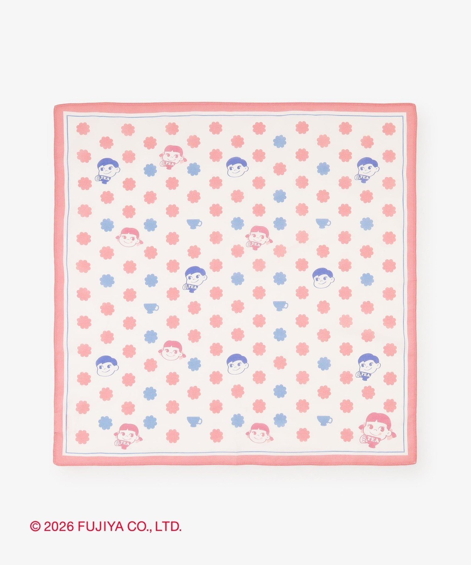 【SALE／47%OFF】Afternoon Tea LIVING プリントハンカチ/Peko アフタヌーンティー・リビング ファッション雑貨 ハンカチ・ハンドタオル ピンク