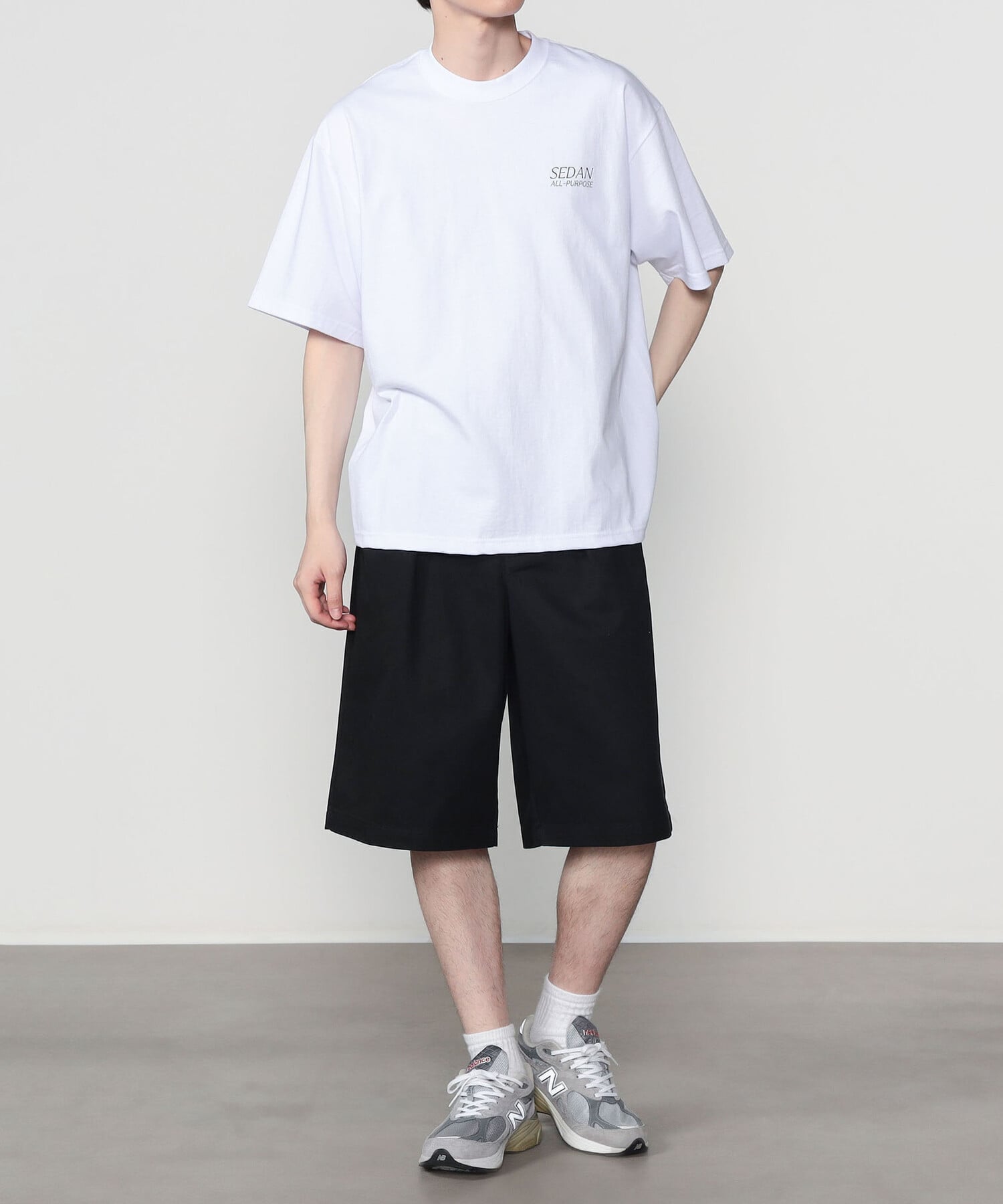 Bshop SEDAN ALL-PURPOSE ｜ Dickies / タックワイドショーツ MEN ビショップ パンツ その他のパンツ ブラック【送料無料】