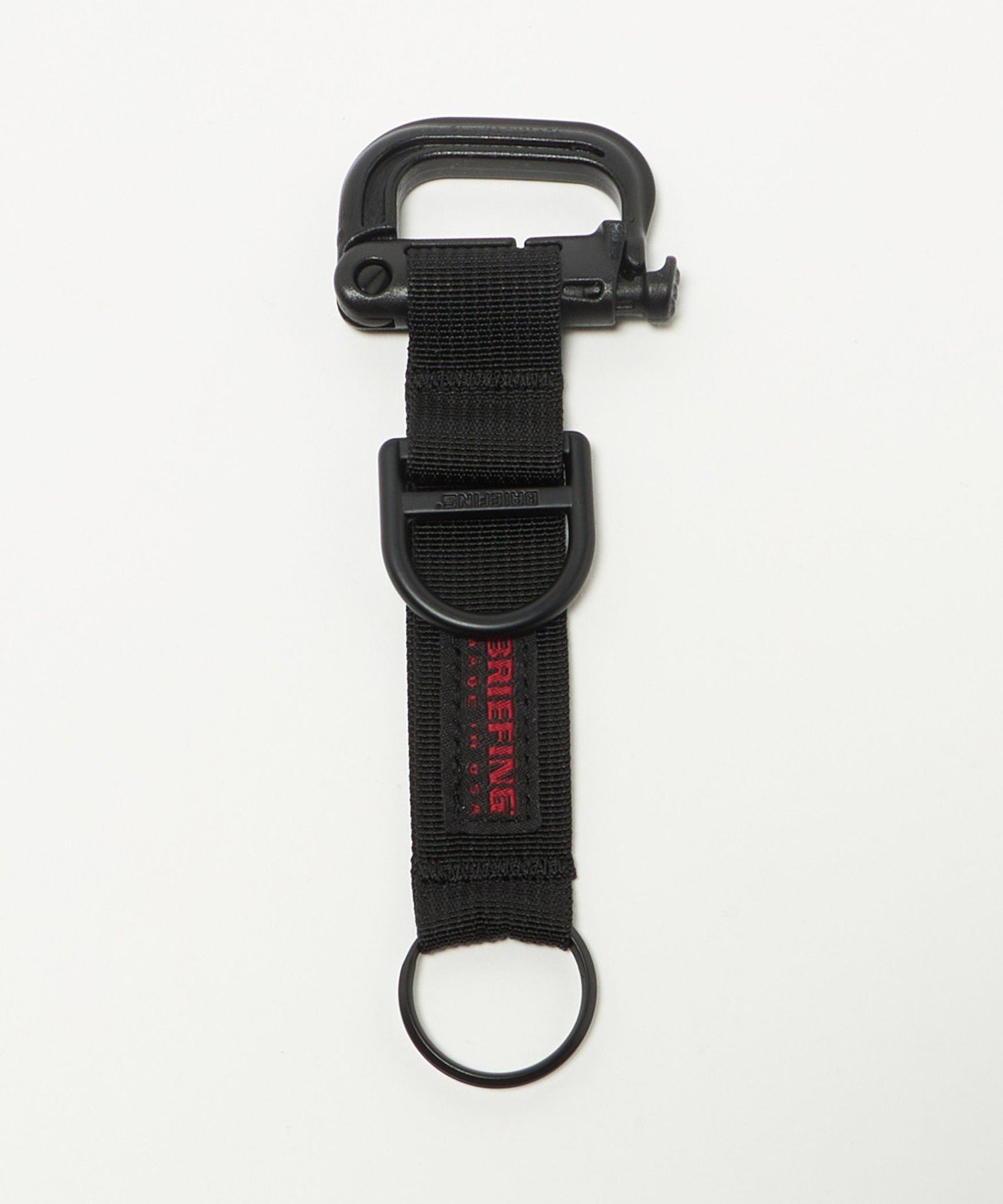 UNITED ARROWS 【WEB限定】BRIEFINGKEY HOLDER/キーホルダー ユナイテッドアローズ ファッション雑貨 チャーム・キーチェーン ブラック【送料無料】