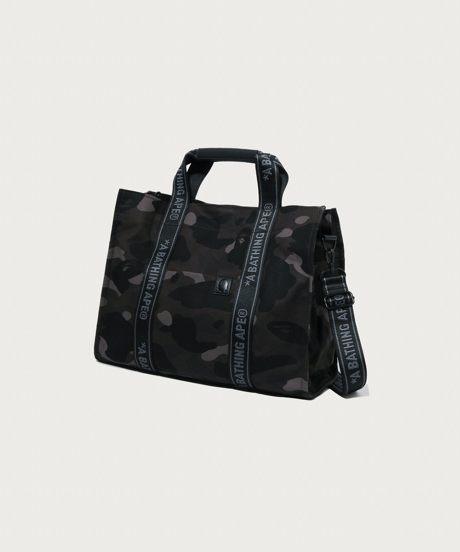 A BATHING APE COLOR CAMO 2WAY TOTE BAG ア…
