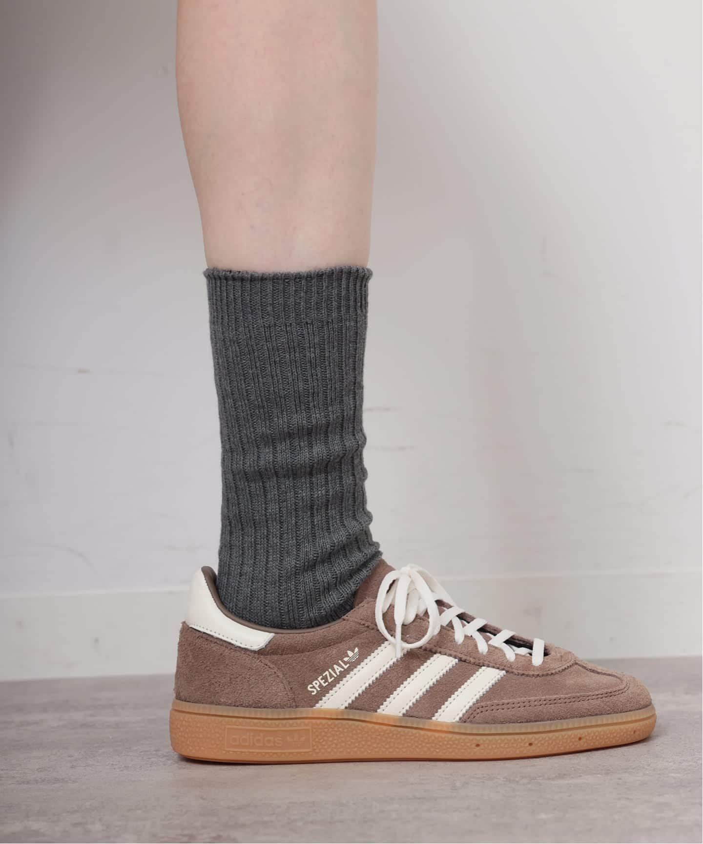 LE TALON LETALON Simple Rib socks ルタロン 靴下・レッグウェア 靴下 ブルー ベージュ グレー イエロー ピンク