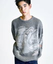 【SALE/40%OFF】SHIPS MEN City Ambient Products:<手洗い可能>シャギー マーブル クルーネック ニット シップス トッ...