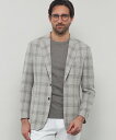 MACKINTOSH LONDON 【NEW BRIDGE】【Di Fabio/ディ・ファビオ】サマーツイードチェックジャケット マッキントッシュ ロンドン ジャケット・アウター その他のジャケット・アウター ネイビー グレー【送料無料】(4)